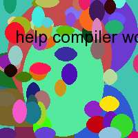 help compiler word update