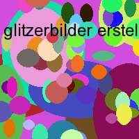 glitzerbilder erstellen mit